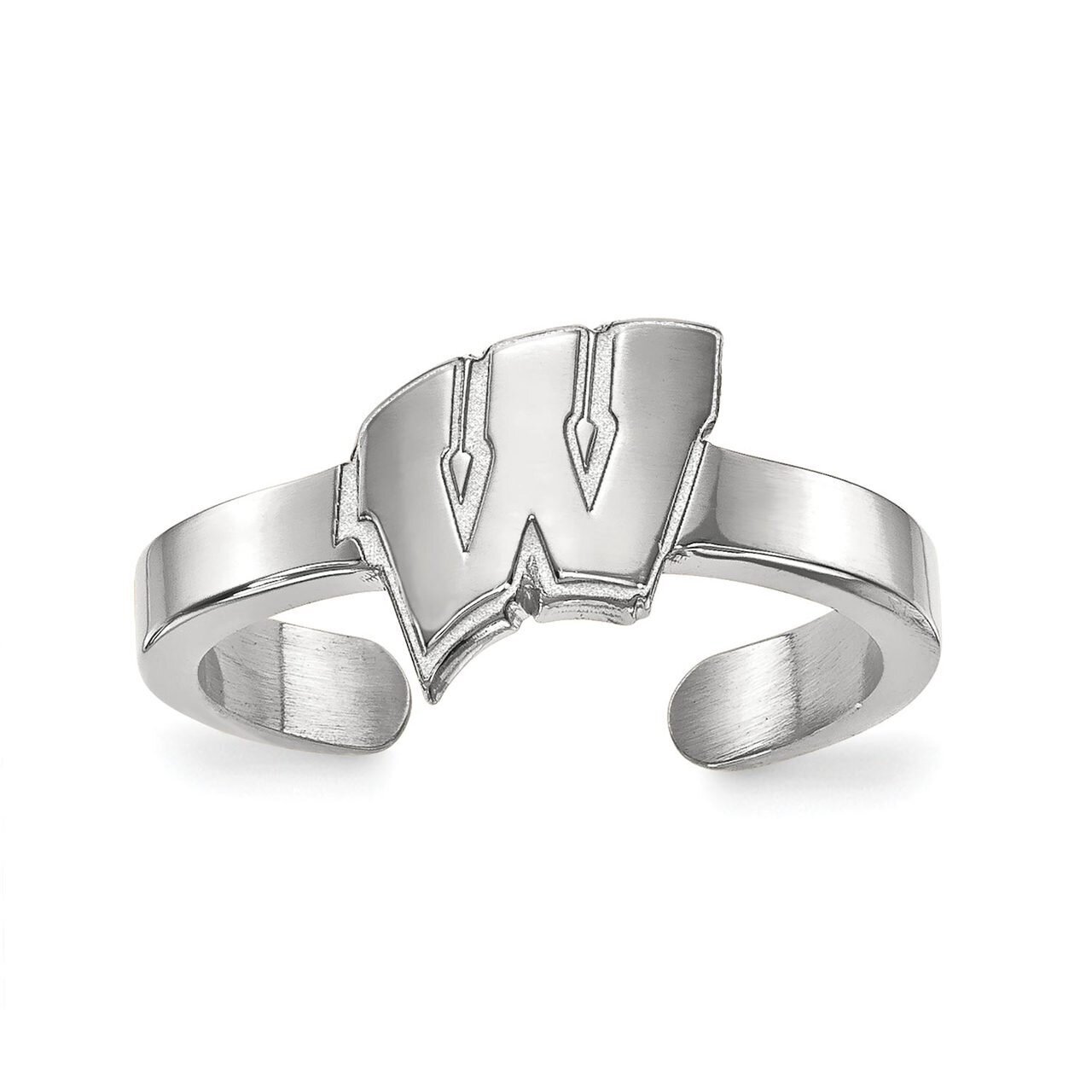 University of Wisconsin Toe Ring Sterling Silver SS029UWI, MPN: SS029UWI, 886774723501
