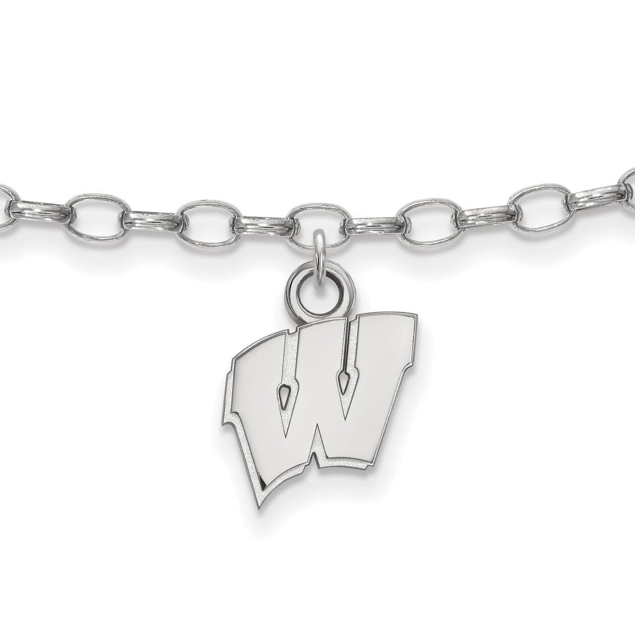 University of Wisconsin Anklet Sterling Silver SS030UWI, MPN: SS030UWI, 886774724478