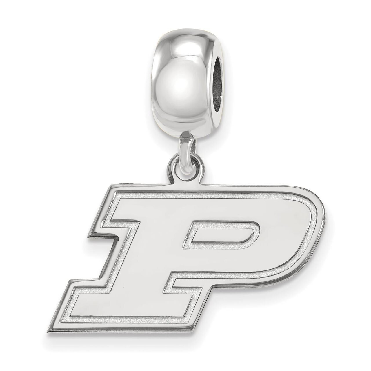 Purdue Bead Charm Small Dangle Sterling Silver SS031PU