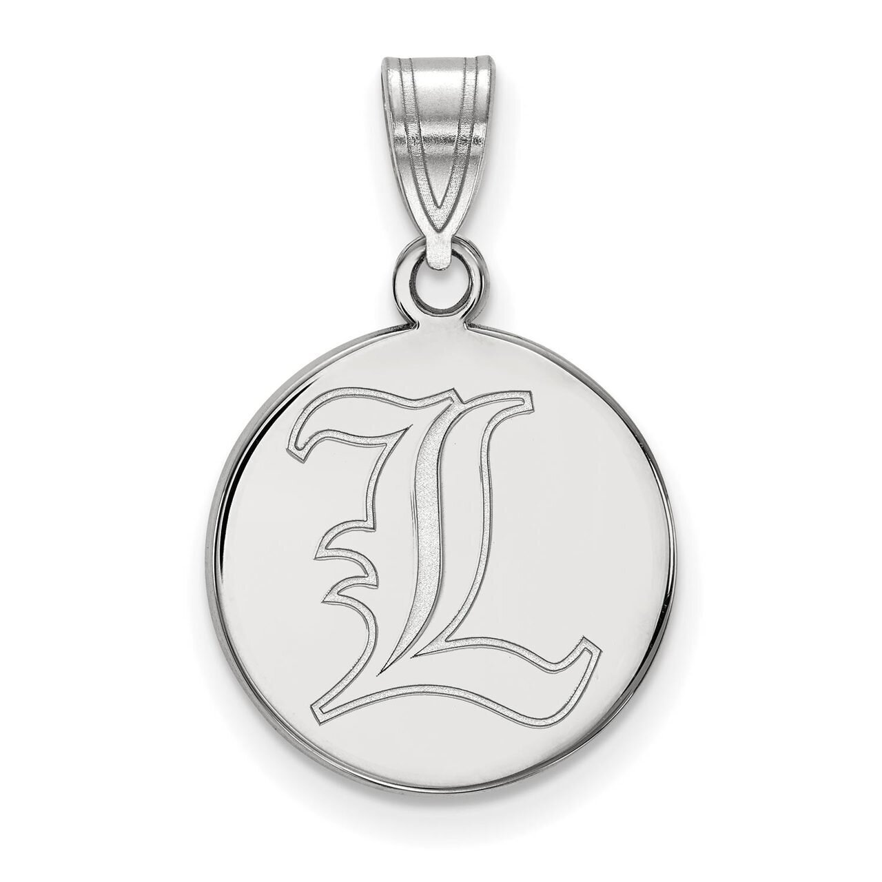 University of Louisville Medium Disc Pendant Sterling Silver SS033UL, MPN: SS033UL, 886774709680
