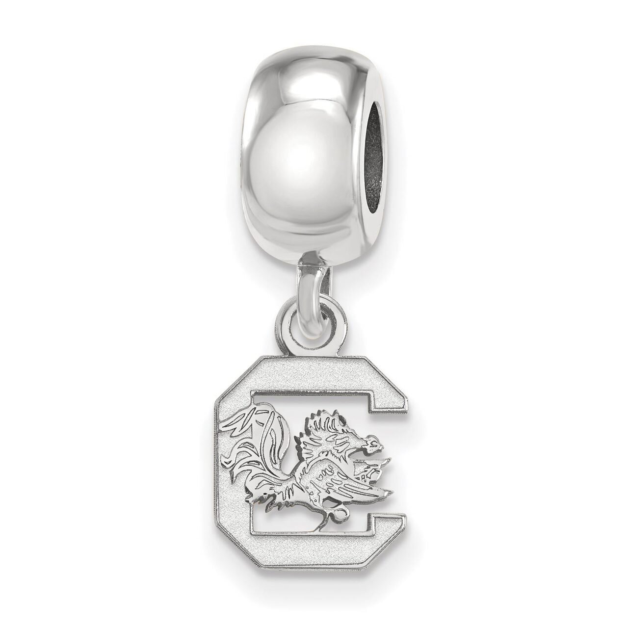 University of South Carolina Bead Charm x-Small Dangle Sterling Silver SS035USO, MPN: SS035USO, 886…