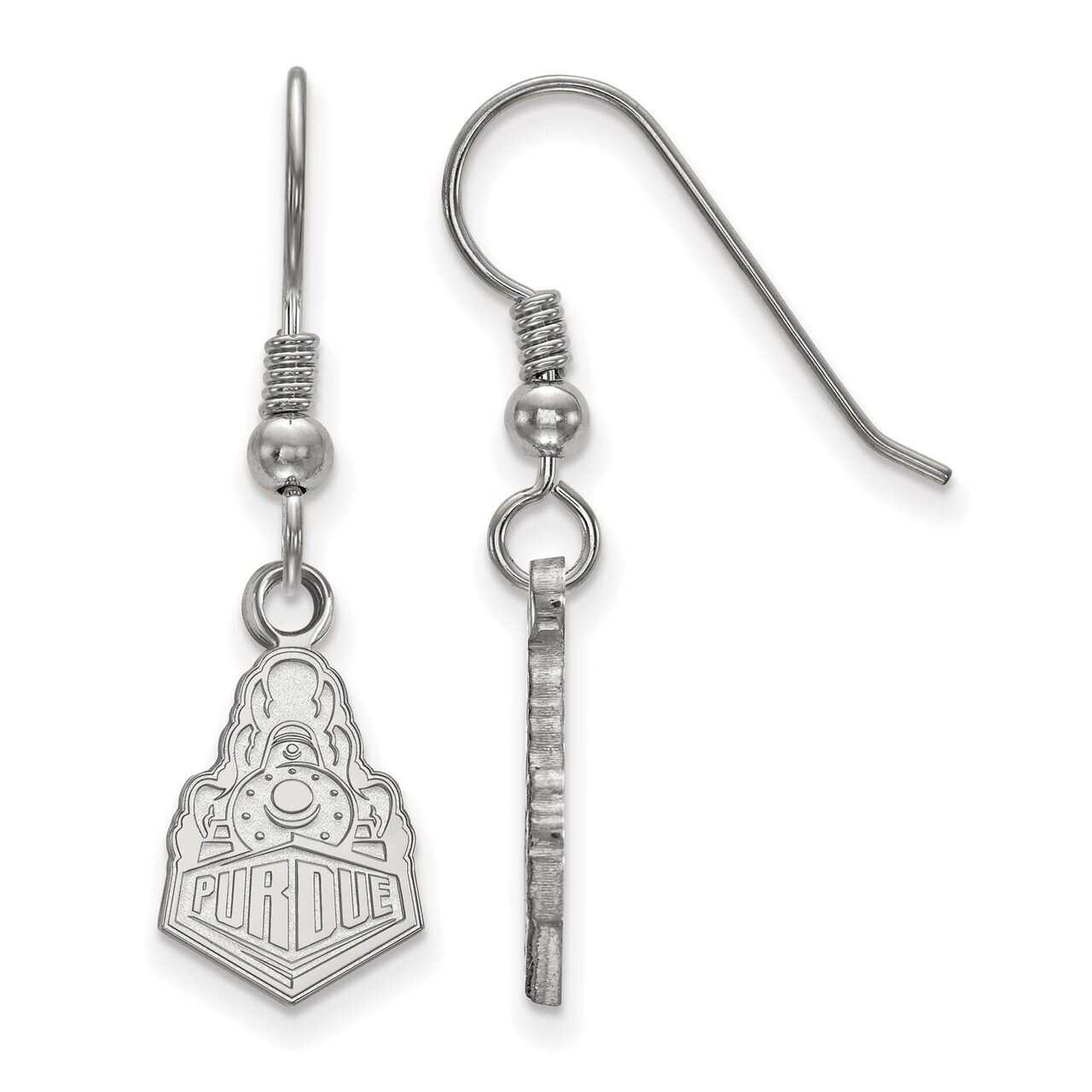 Purdue Small Dangle Earring Wire Sterling Silver SS042PU, MPN: SS042PU, 886774696355