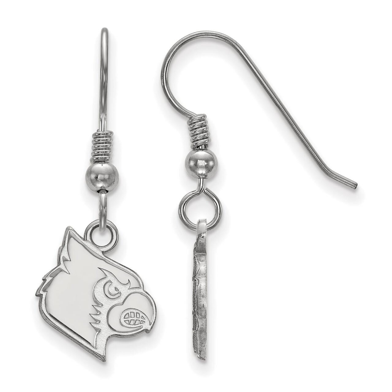 University of Louisville Small Dangle Earring Wire Sterling Silver SS044UL, MPN: SS044UL, 886774709…