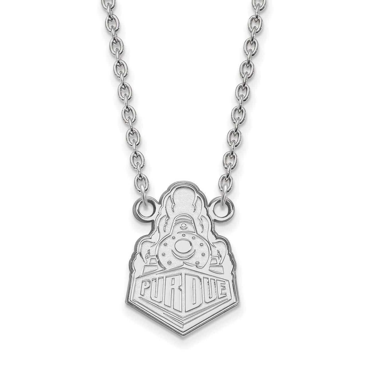 Purdue Large Pendant with Chain Necklace Sterling Silver SS050PU-18, MPN: SS050PU-18, 886774696577