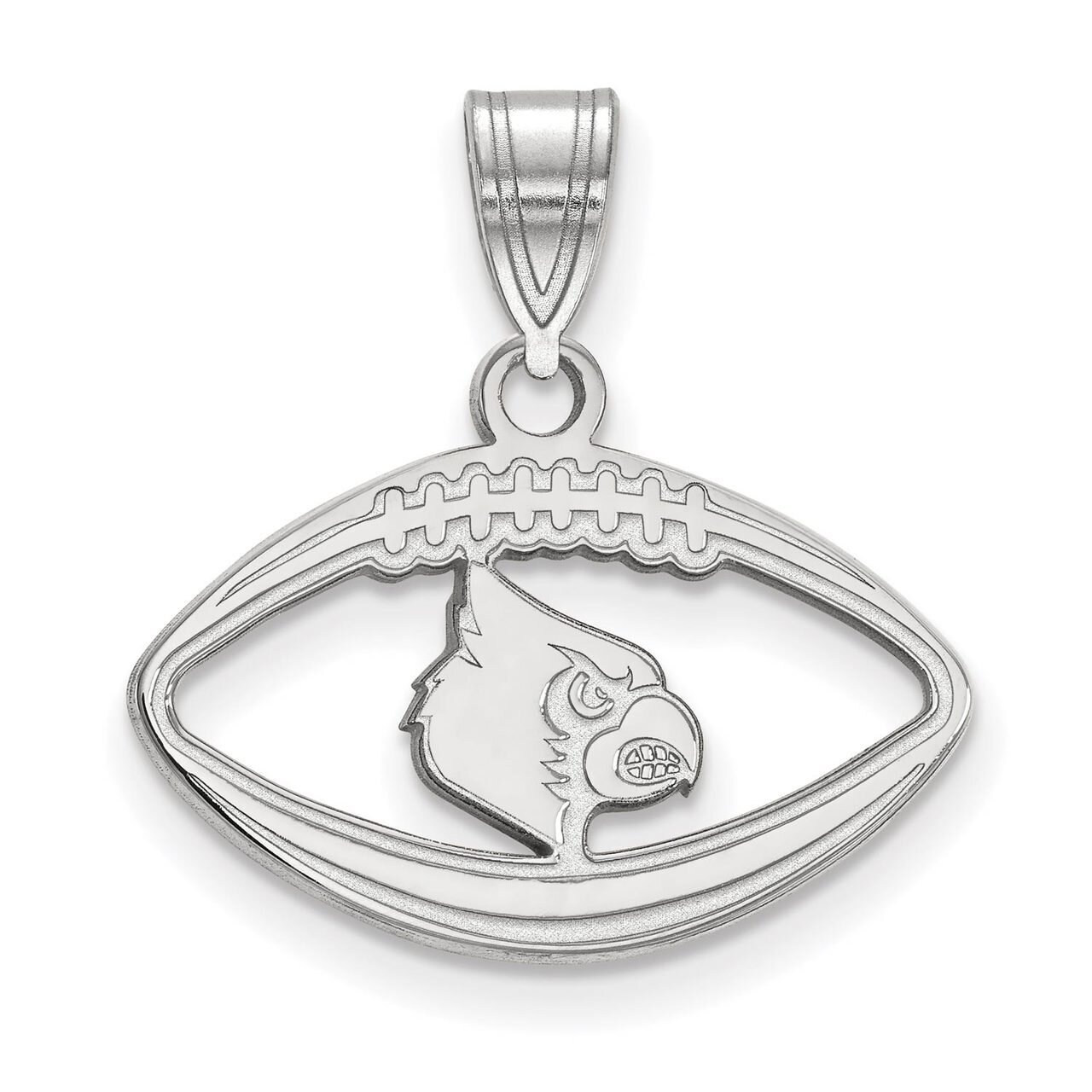 University of Louisville Pendant in Football Sterling Silver SS053UL, MPN: SS053UL, 886774709710