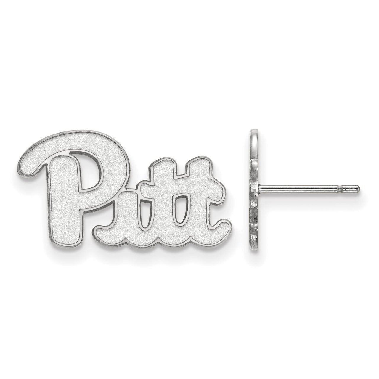 University of Pittsburgh Small Post Earrings Sterling Silver SS065UPI