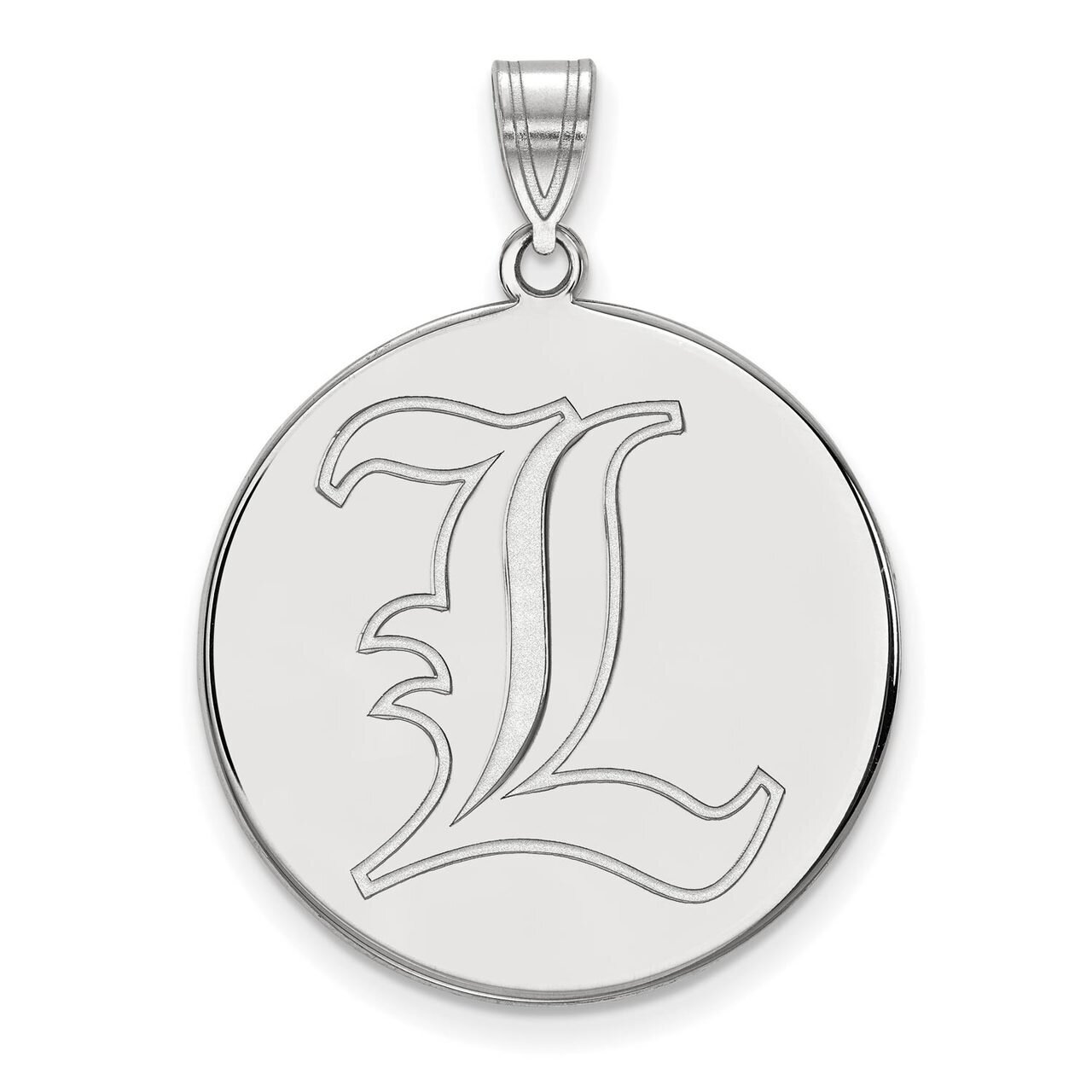 University of Louisville x-Large Disc Pendant Sterling Silver SS072UL, MPN: SS072UL, 886774710082