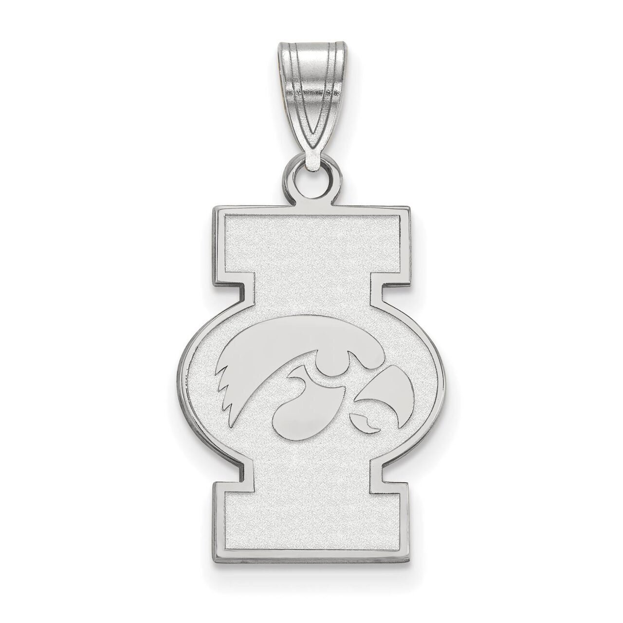 University of Iowa Large Pendant Sterling Silver SS075UIA, MPN: SS075UIA, 886774725826