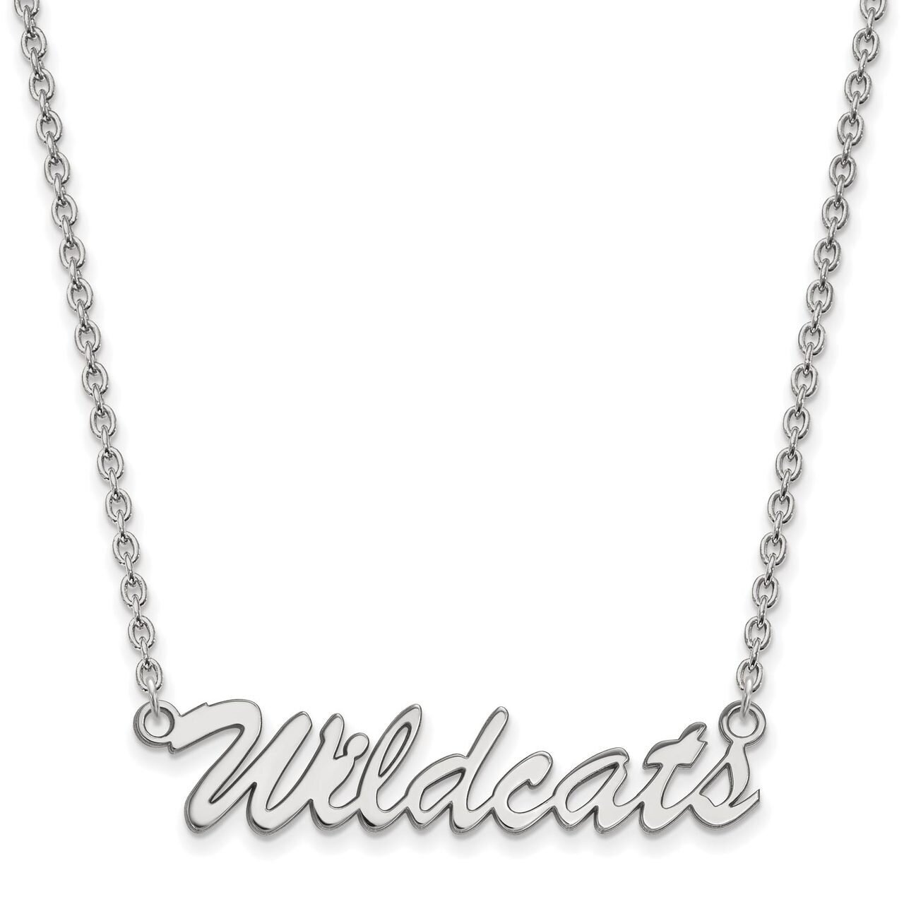 University of Kentucky Medium Pendant with Chain Necklace Sterling Silver SS080UK-18, MPN: SS080UK-…