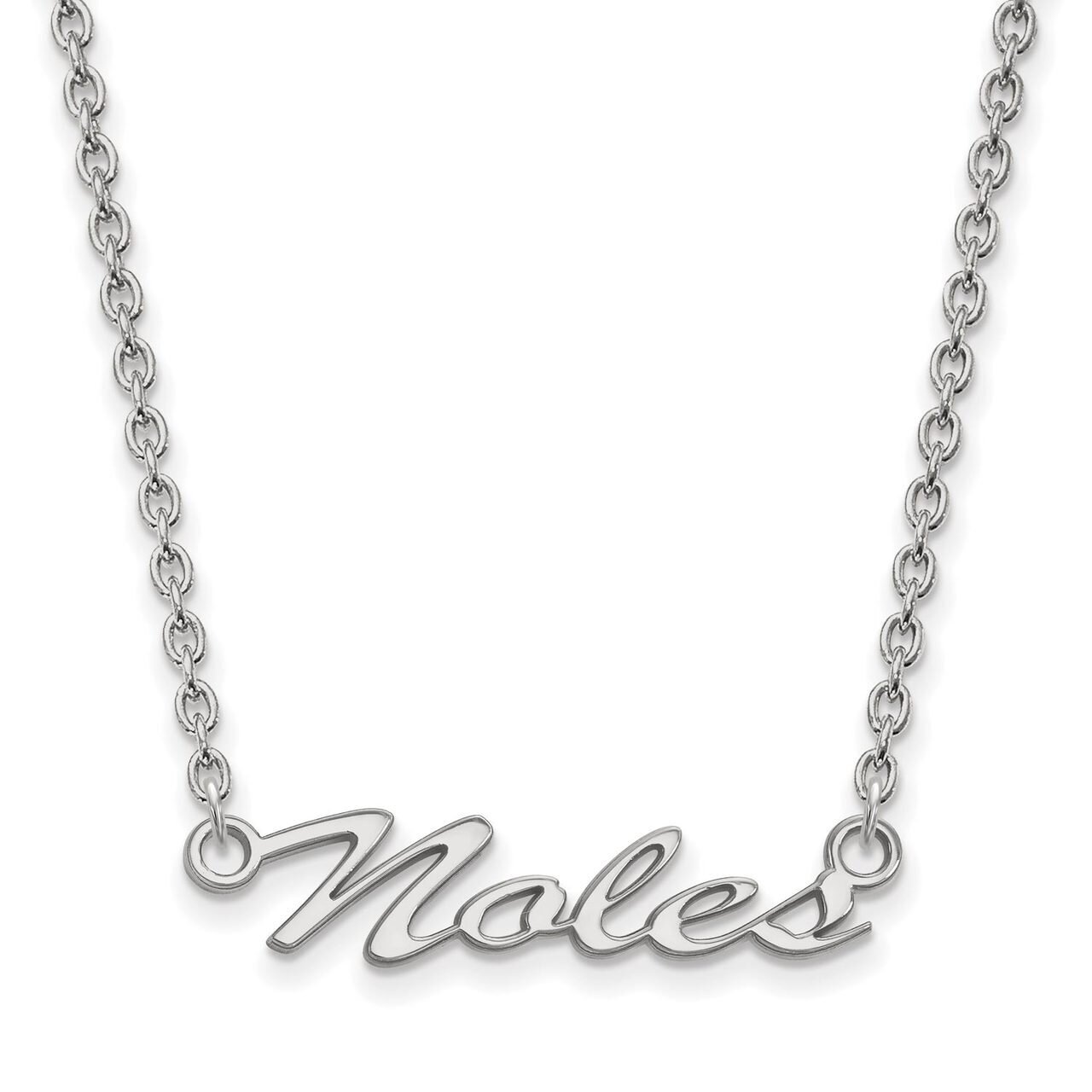Florida State University Medium Pendant with Chain Necklace Sterling Silver SS082FSU-18, MPN: SS082…