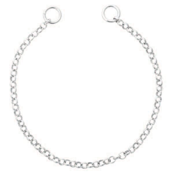 Nikki Lissoni Cable Chain Round 2mm For Tags Silver-Plated 15cm 5.9 inch B1106S15, MPN: B1106S15, 8…