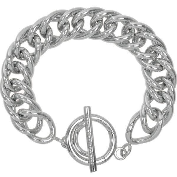 Nikki Lissoni Bracelet Silver-Plated 21cm 8.2 inch BRP01S21