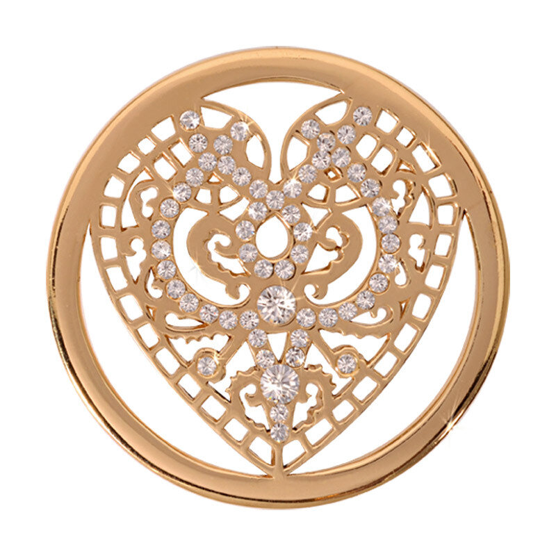 Nikki Lissoni Wicked Love Gold-Plated 33mm Coin C1084GM