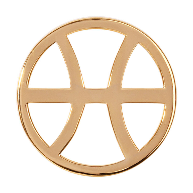 Nikki Lissoni Pisces Gold-Plated 33mm Coin C119202GM, MPN: C119202GM, 8718627465141