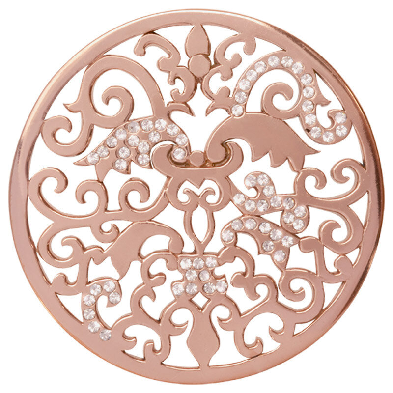 Nikki Lissoni My Imagination Rose Gold-Plated 43mm Coin C1297RGL