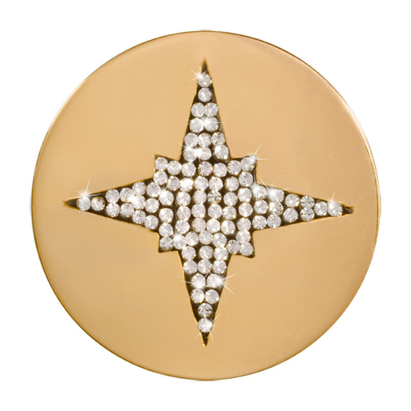 Nikki Lissoni Starshine Gold-Plated 33mm Coin C1420GM, MPN: C1420GM, 8718627469712