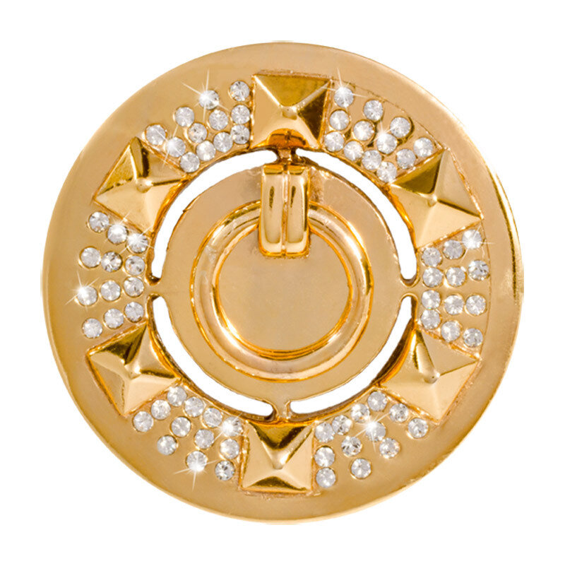 Nikki Lissoni Knockknock Gold-Plated 33mm Coin C1421GM, MPN: C1421GM, 8718627469729