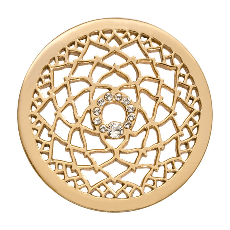 Nikki Lissoni 6Th Chakra Sahasrara Indigo Pure Consciousness Gold-Plated 33mm Coin C1499GM, MPN: C1…