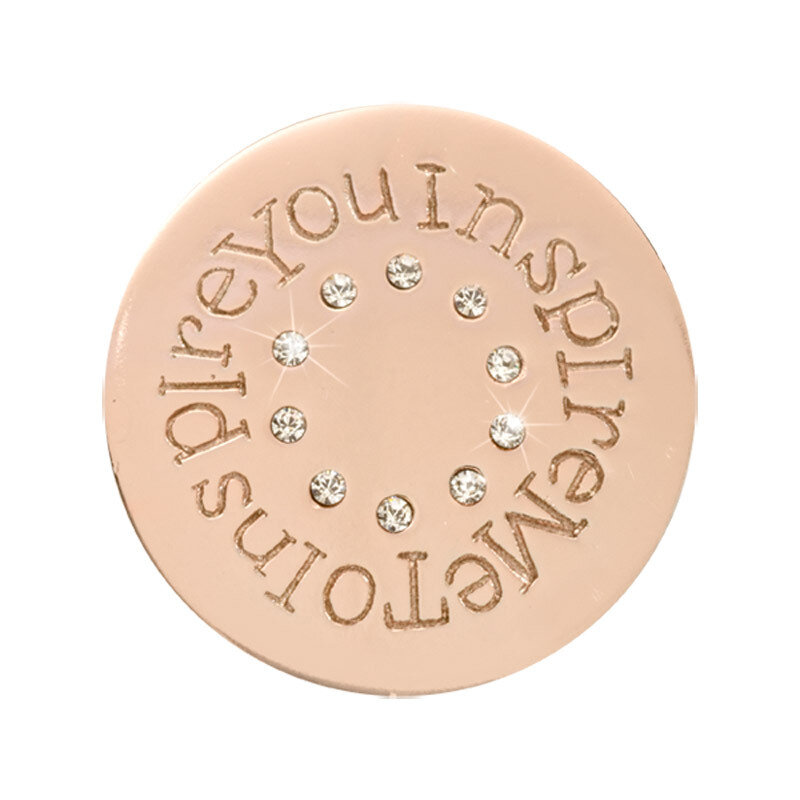 Nikki Lissoni Inspire Me To Inspire You Rose Gold-Plated 23mm Coin C1560RGS, MPN: C1560RGS, 8718819…