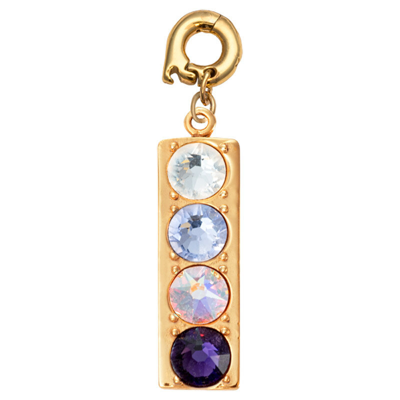 Nikki Lissoni The Colours of My Day Charm Gold-Plated 30mm D1201GL