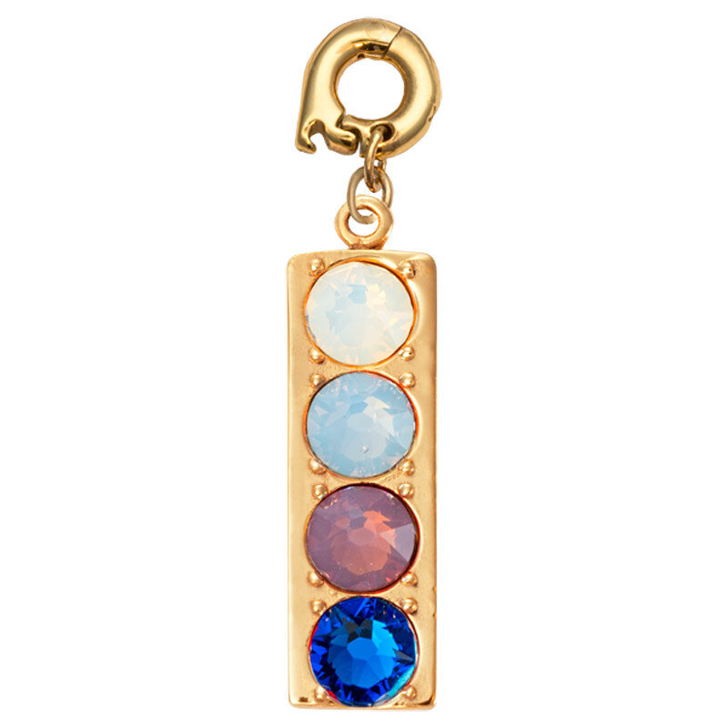 Nikki Lissoni The Colours of My Day Charm Gold-Plated 30mm D1202GL