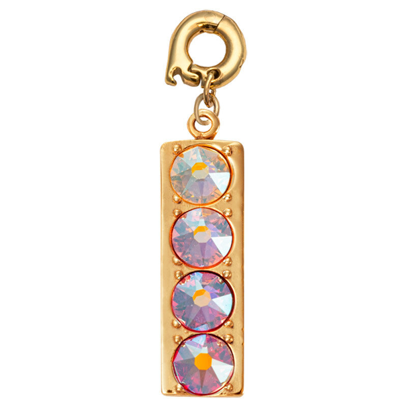 Nikki Lissoni The Colours of My Day Charm Gold-Plated 30mm D1203GL