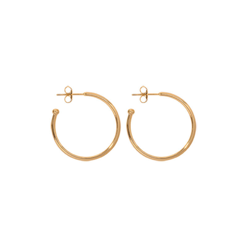 Nikki Lissoni Gold-Plated Earrings 20mm EA1001G