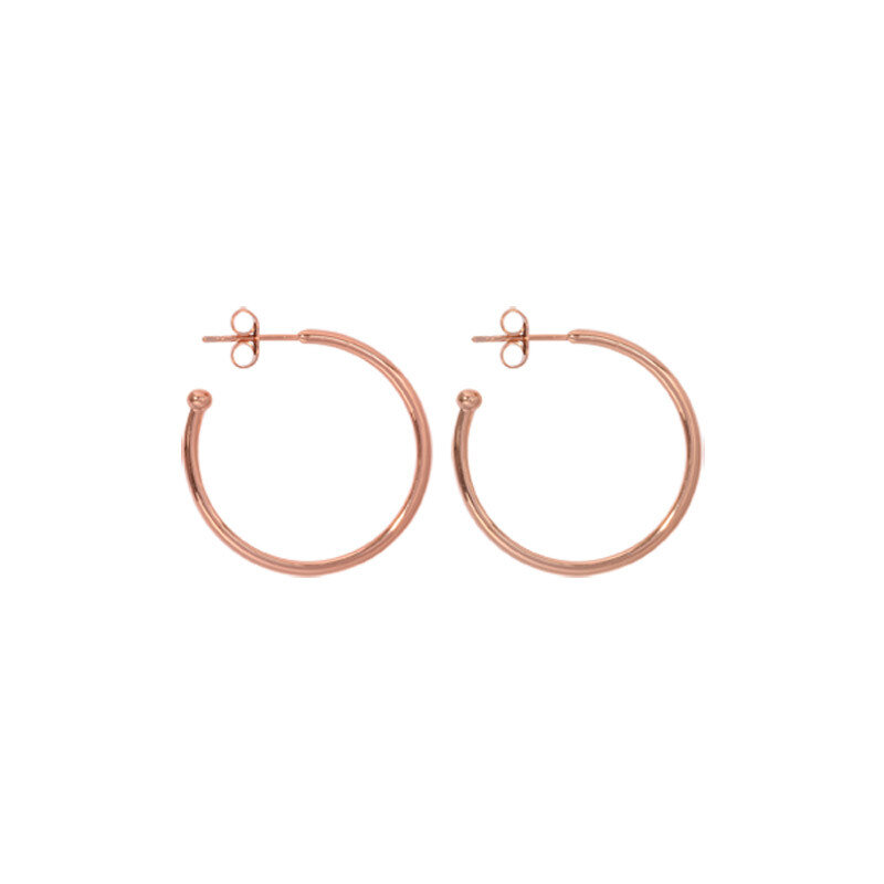 Nikki Lissoni Rose Gold-Plated Earrings 20mm EA1001RG
