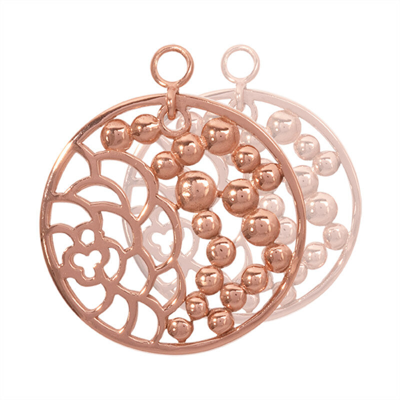 Nikki Lissoni China Garden 2 Pieces Rose Gold-Plated 24mm Earrings EAC2025RG, MPN: EAC2025RG, 87186…