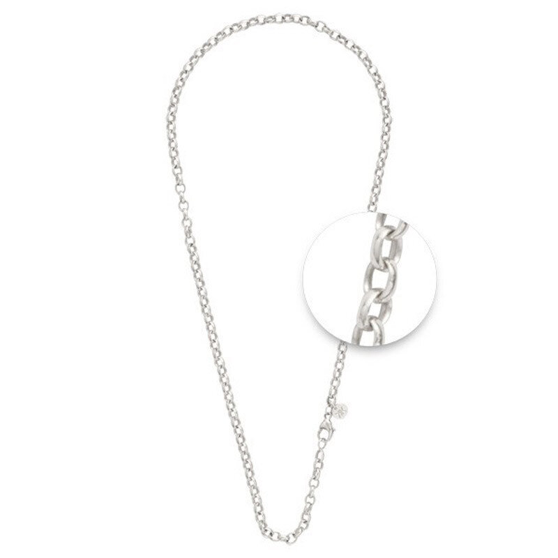 Nikki Lissoni Silver-Plated 4mm X 60cm 24in Chain NR01S60