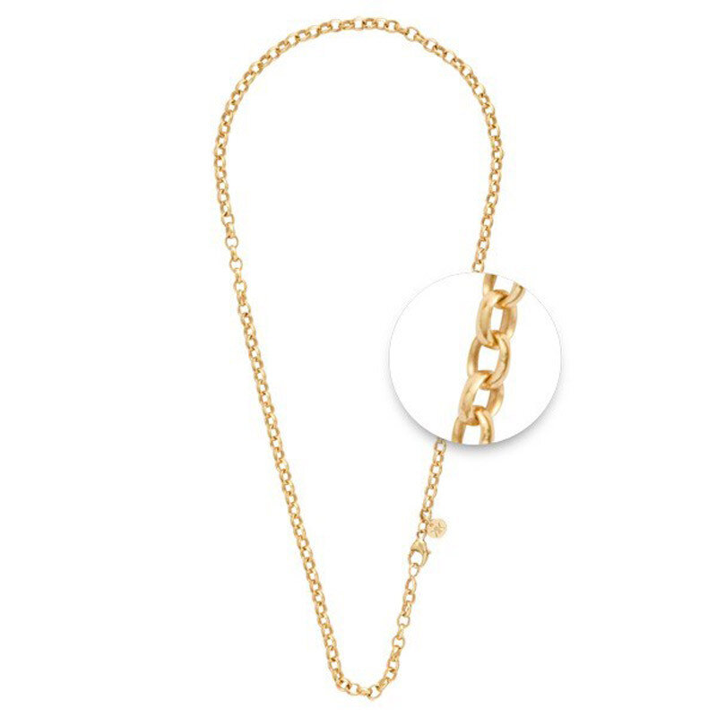 Nikki Lissoni Gold-Plated 4mm X 60cm 24in Chain NR02G60