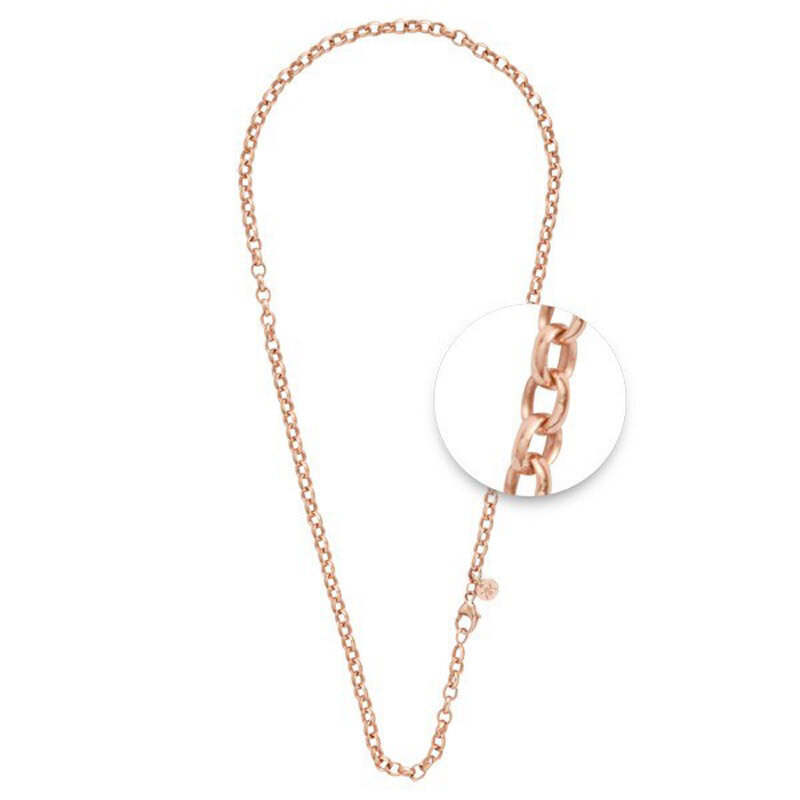 Nikki Lissoni Rose Gold-Plated 4mm X 48cm 19in Chain NR03RG48, MPN: NR03RG48, 8718627463727