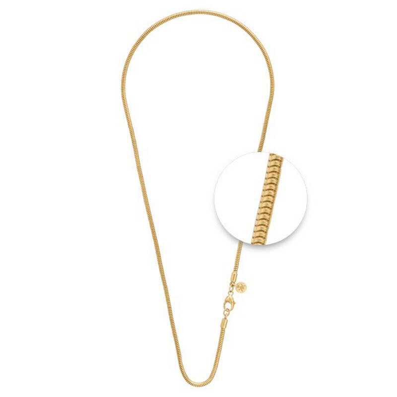 Nikki Lissoni Gold-Plated 2 4mm X 80cm 32in Chain NS02G80, MPN: NS02G80, 8718627467497