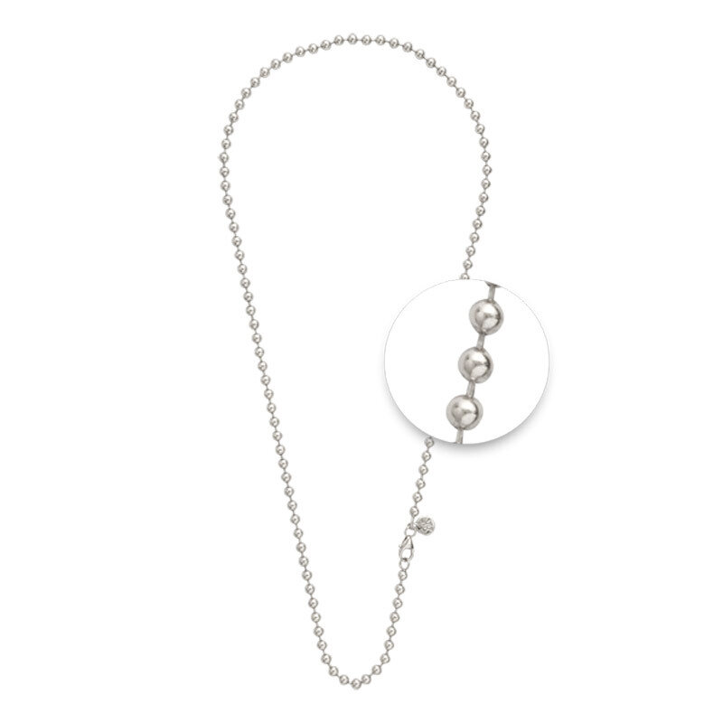 Nikki Lissoni Silver-Plated 3mm X 90cm 36in Chain NY01S90, MPN: NY01S90, 8718627463888