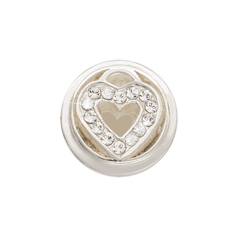 Nikki Lissoni Silver-Plated Love Keeper Coin That Fits S Rings RC2008S