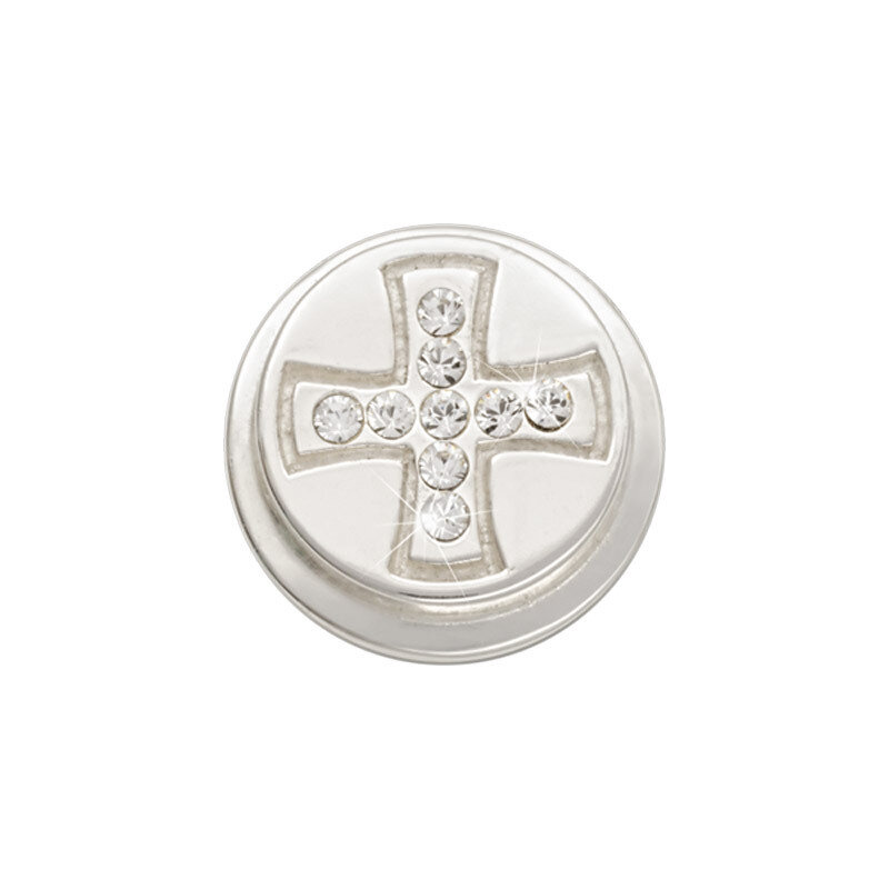 Nikki Lissoni Silver-Plated Celtic Cross Coin That Fits S Rings RC2010S