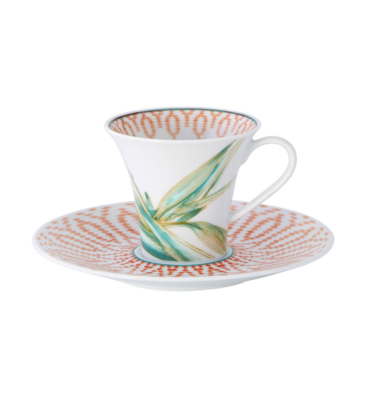 Vista Alegre Fiji Coffee Cup and Saucer, MPN: 21124581,