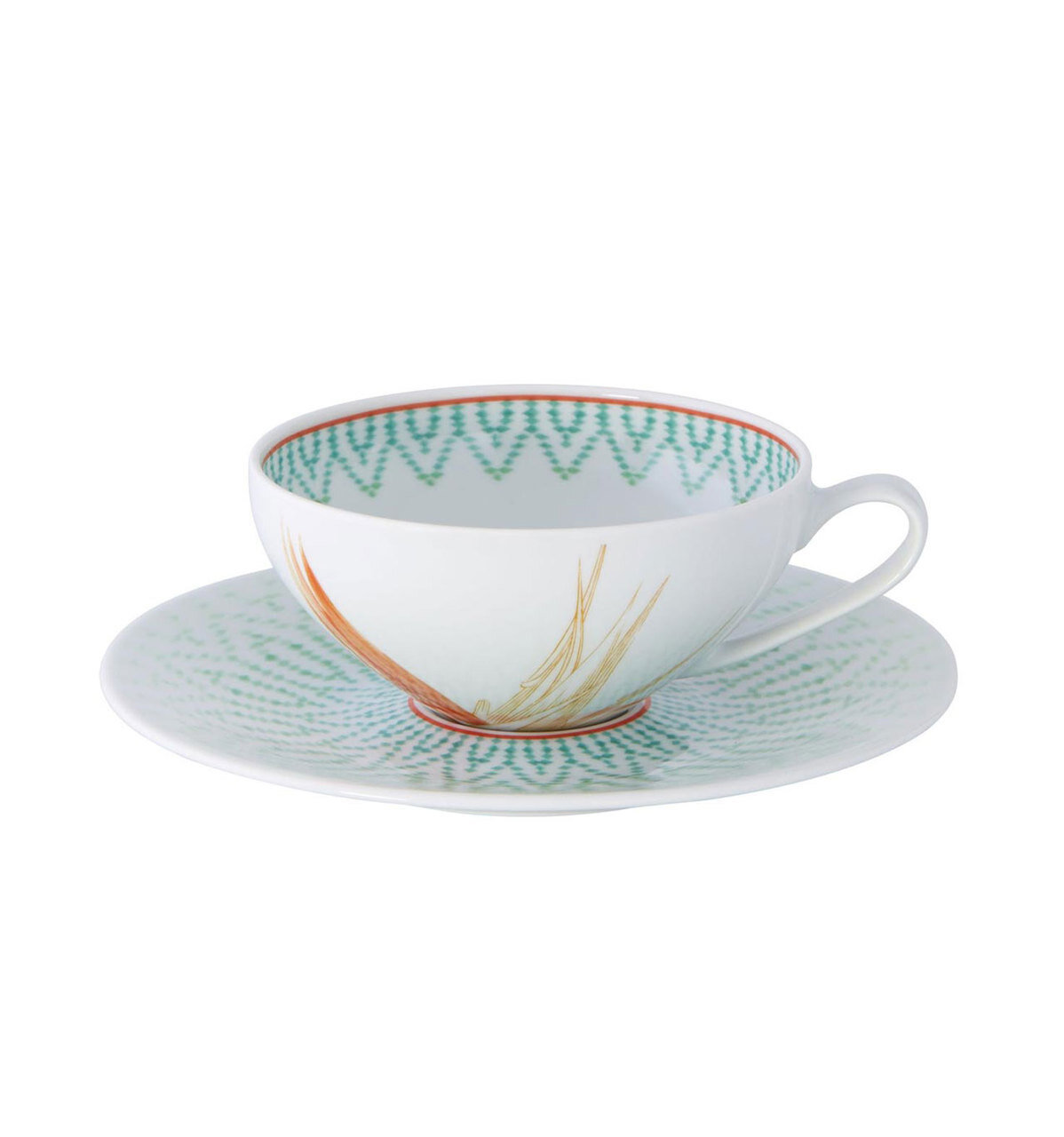 Vista Alegre Fiji Tea Cup and Saucer, MPN: 21124580,