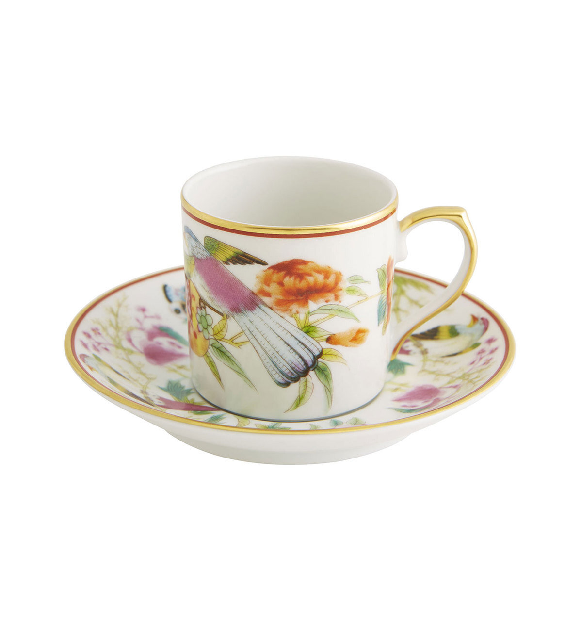 Vista Alegre Paco Real Coffee Cup and Saucer Fruits, MPN: 21124222,
