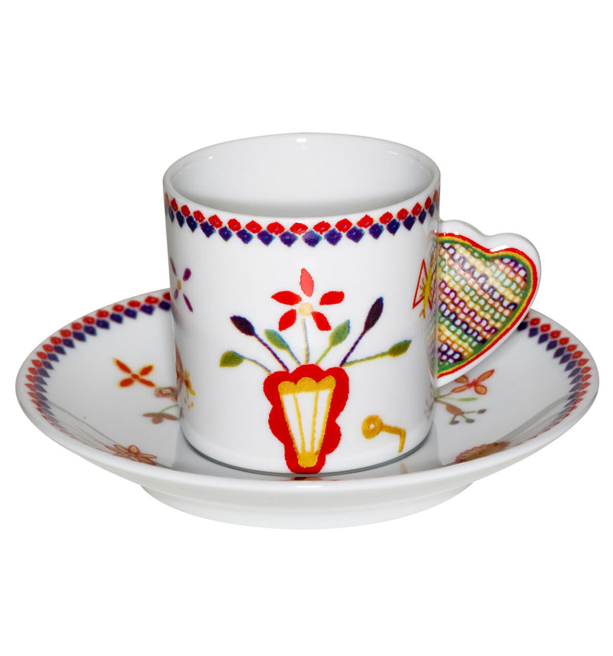 Vista Alegre Vila Verde Coffee Cup and Saucer 21096452, MPN: 21096452, 5601266840420