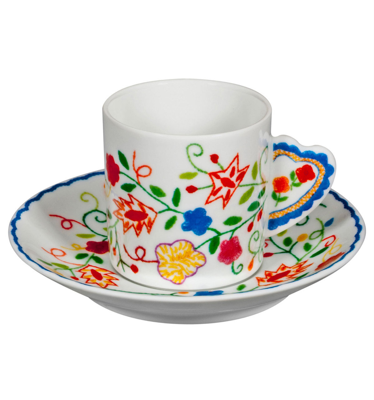 Vista Alegre Vila Verde Coffee Cup and Saucer 21105562, MPN: 21105562, 5601266995922