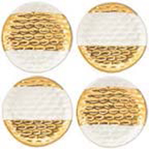 Michael Wainwright Truro Gold Canape Plates Set Of Four, MPN: 864155, 878686018981ÿ
