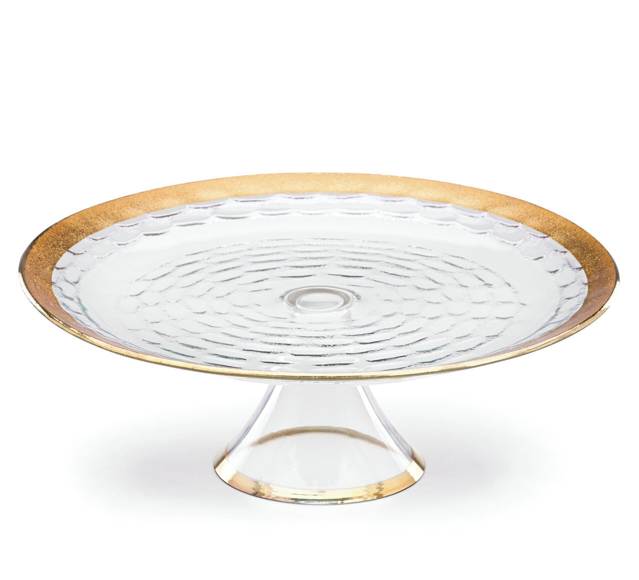Michael Wainwright Truro Gold Cake Plate With Stand, MPN: 850610, 878686016598ÿ