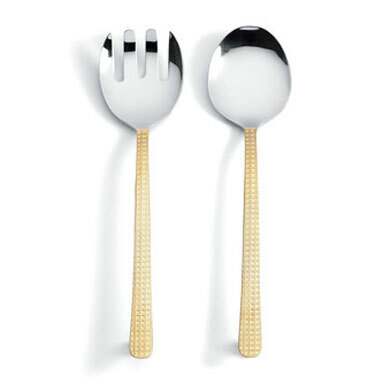 Michael Wainwright Manhattan Gold Salad Servers, MPN: 843589, 878686012842