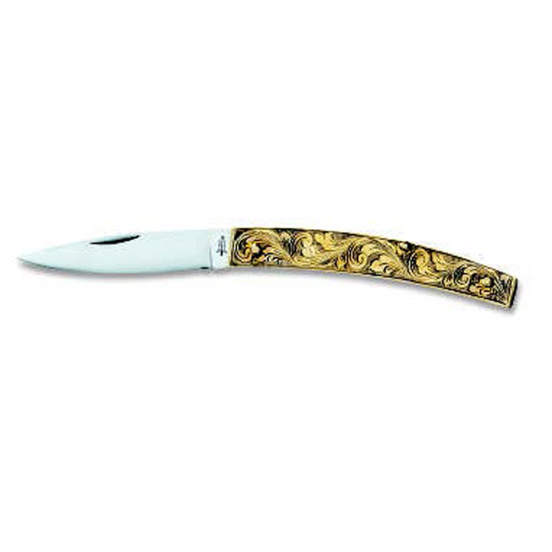 Berti Gobbo Knife Brass Handle 18