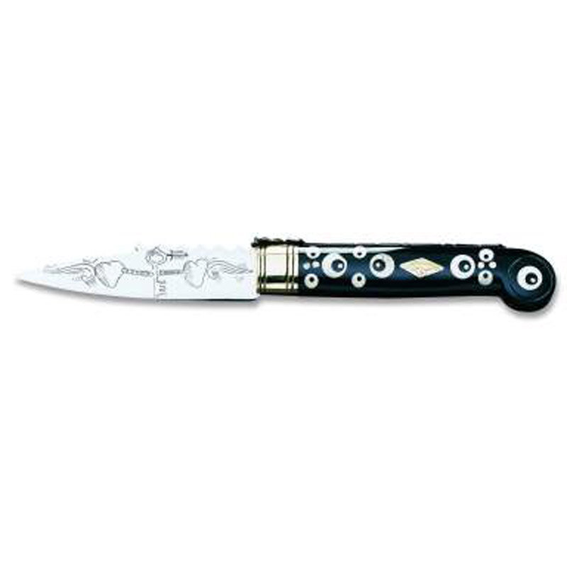 Berti Love Knife Buffalo Horn Handle 42