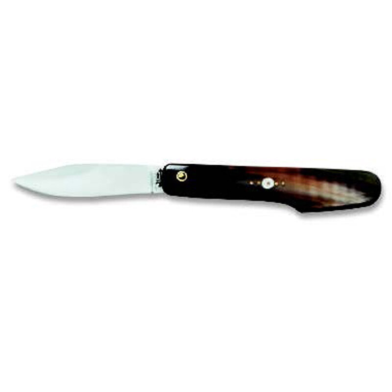 Berti Castrino Double Edged Blade Knife Ox Horn Handle 65
