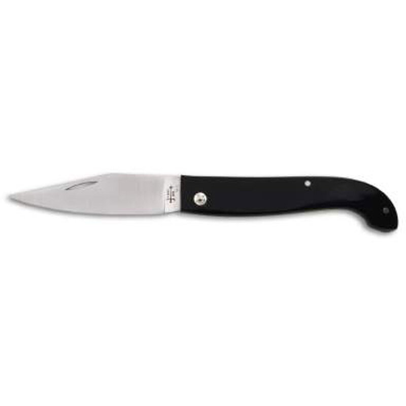 Berti Maremmano Fratelli Ditalia Knife Black Lucite Handle 85