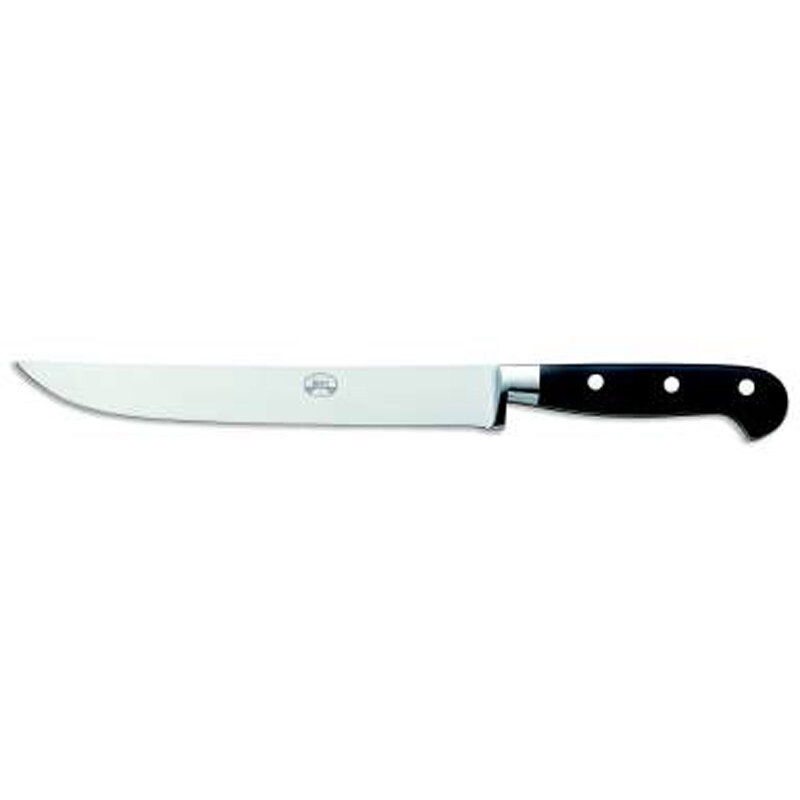 Berti Carving Knife Black Lucite Handle 861