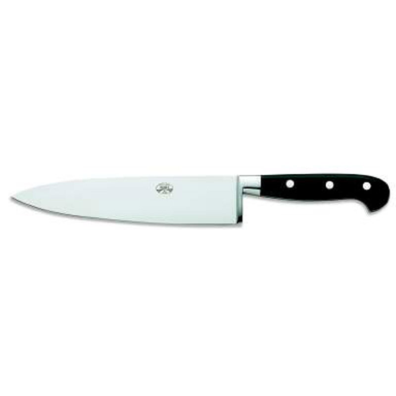 Berti Chefs Knife 8 Inch Black Lucite Handle 866